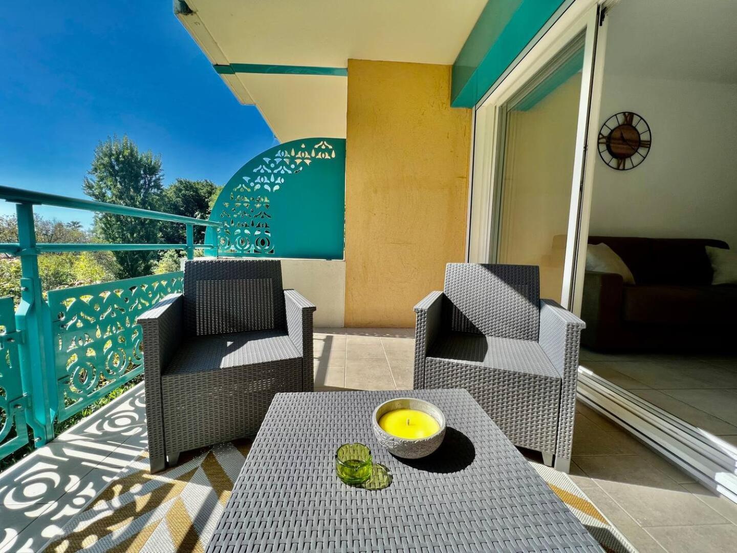 Quiet Studio Swimming Pool Roquebrune Exterior foto